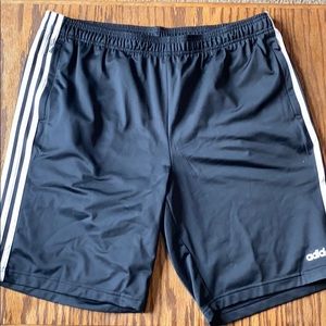 Adidas 3 stripe shorts